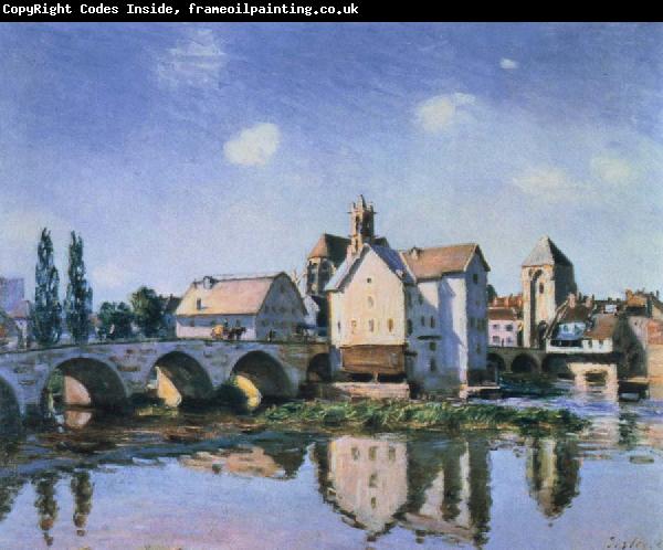 Alfred Sisley the moret bride in the sun